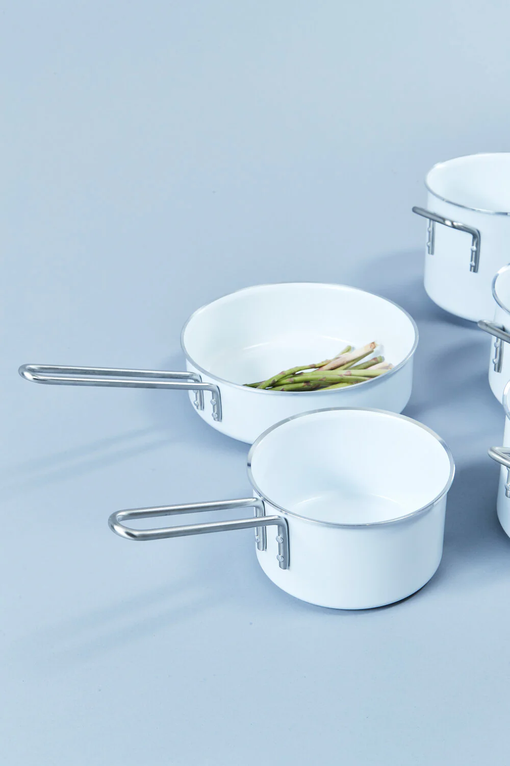 Eva Trio  White Line kasserolle - 1,8 l