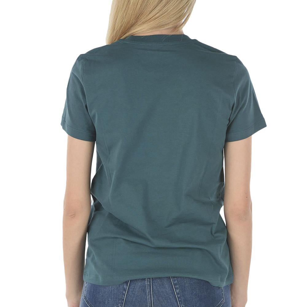 Diesel T-shirt Bleu Canard Femme Diesel Sily