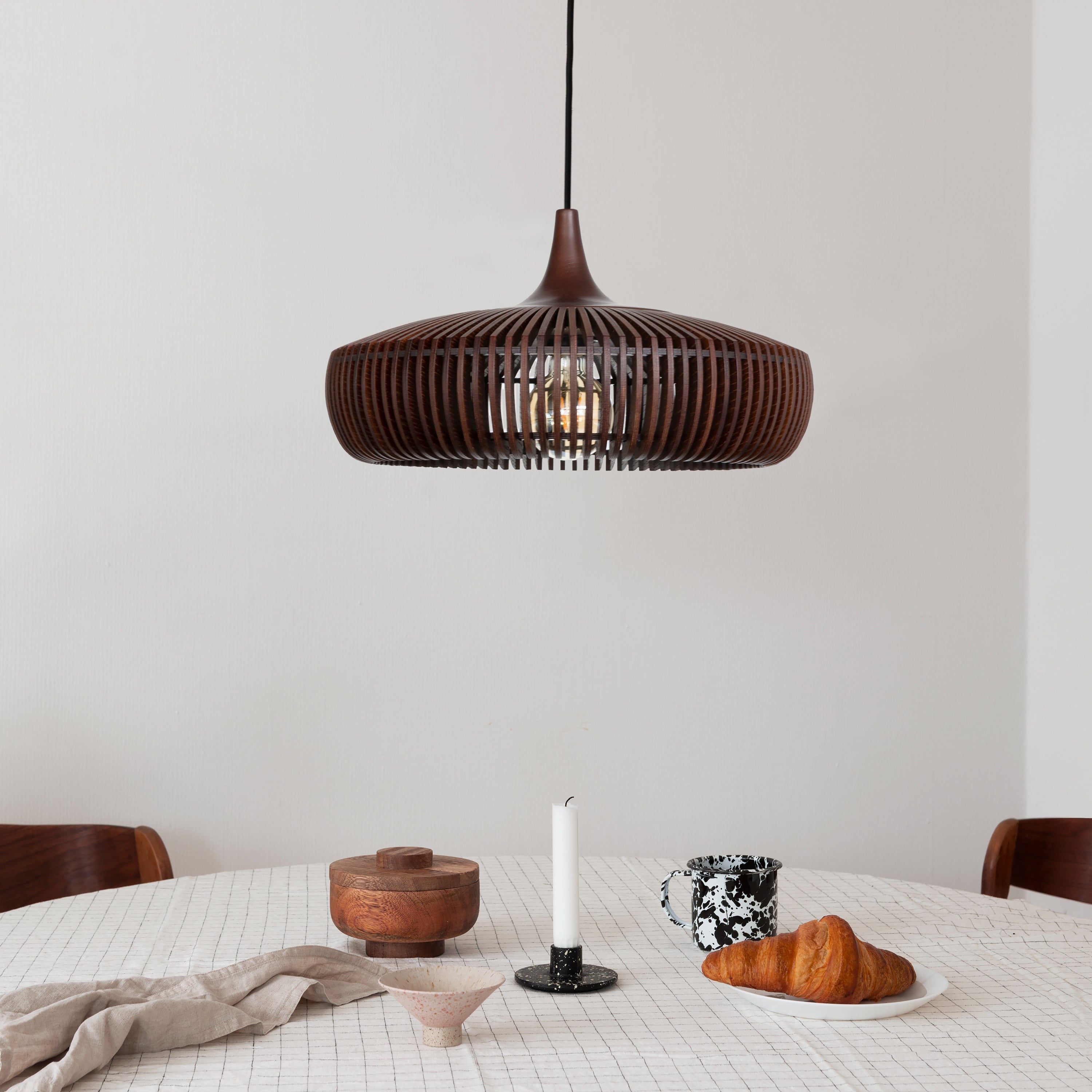 Umage Clava Dine Lampenkap Eikenhout - Donkerbruin