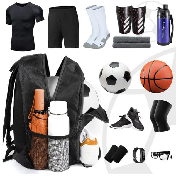 INF Fotballryggsekk med ballrom