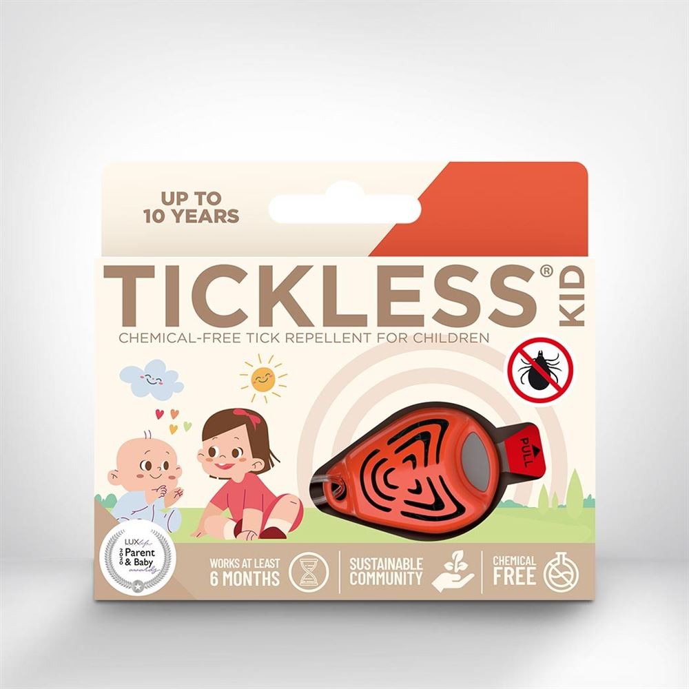 TICKLESS Kid Zeckenschutz orange 1 Stk