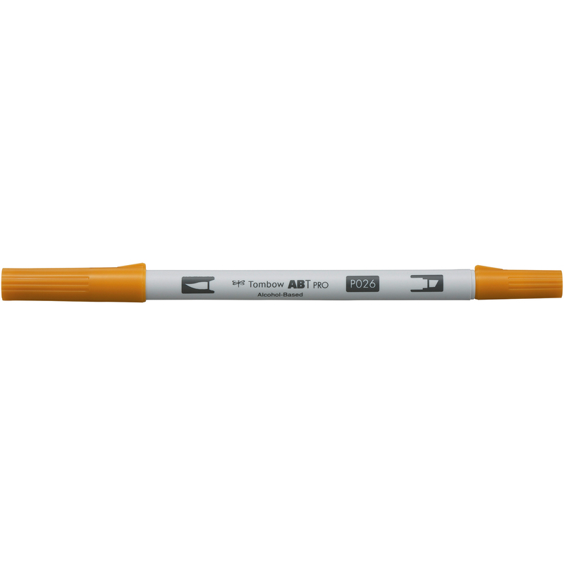 Tombow Pinselstift Dual Brush Pen ABT PRO, 026 - yellow gold