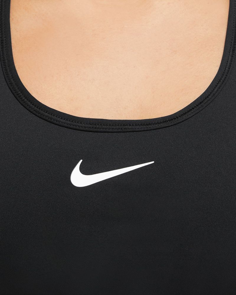 Brassière Nike Swoosh Noir pour femme