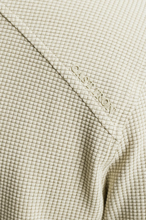 Cast Iron beige heren polo