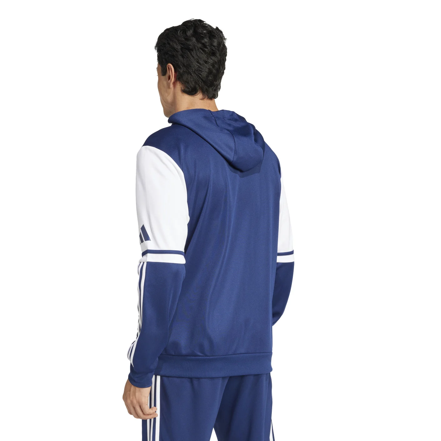 Adidas Squadra 25 Hooded Trainingsjack Donkerblauw Wit