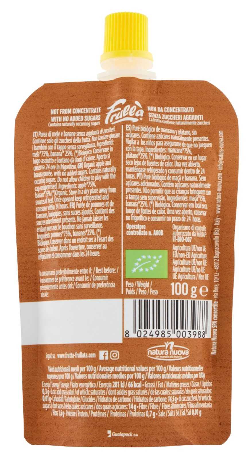 Frullà Smoothie 100% Fruta 100g