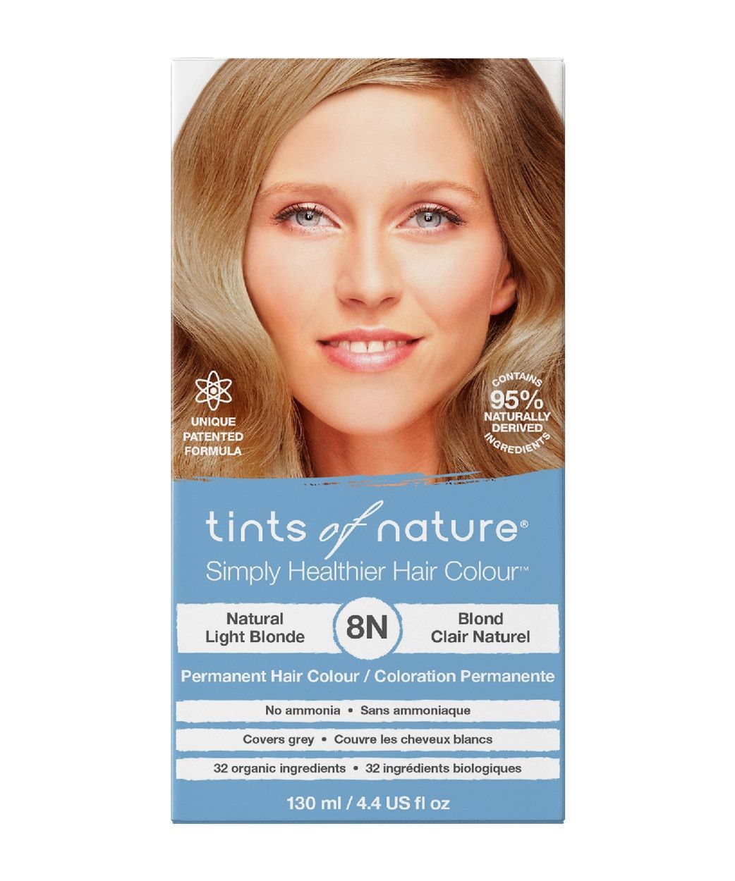 Tints of Nature Natural Light Blonde 8N