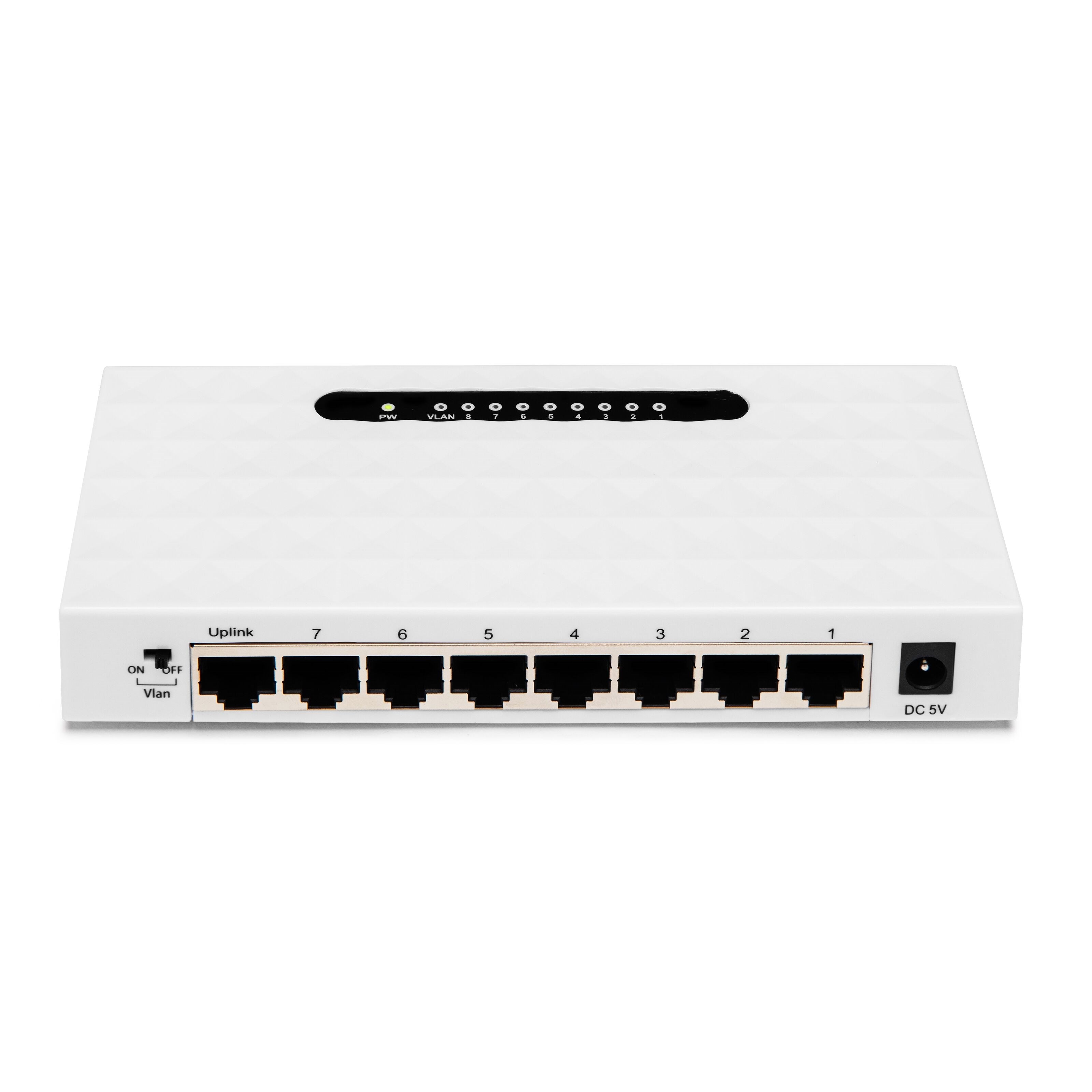 Plexgear CA104 Gigabitswitch 8-porter Gen.2