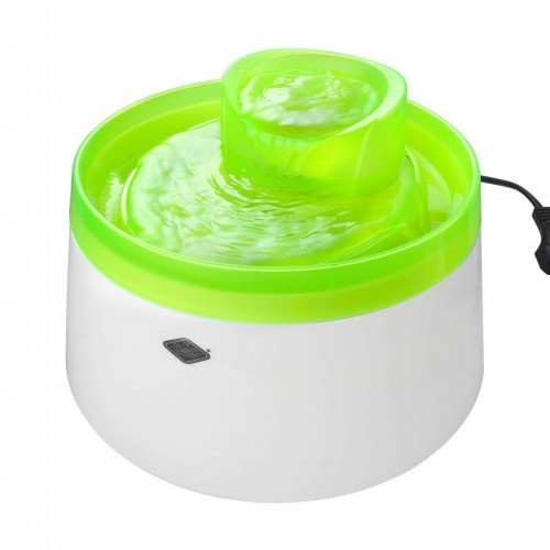 Dispensador de água Cascade para animais de estimação, verde