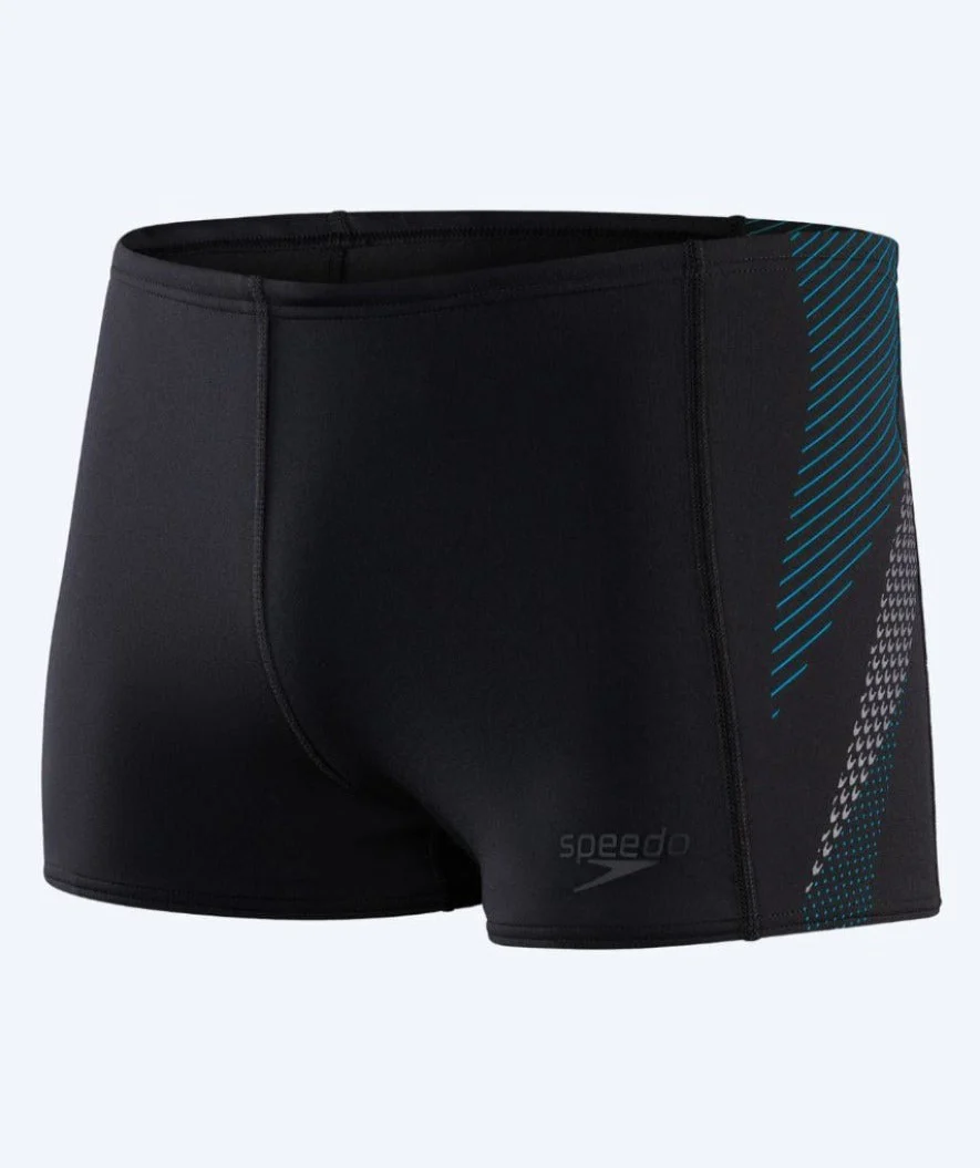 Speedo aquashorts til mænd - Tech Panel - Sort/blå