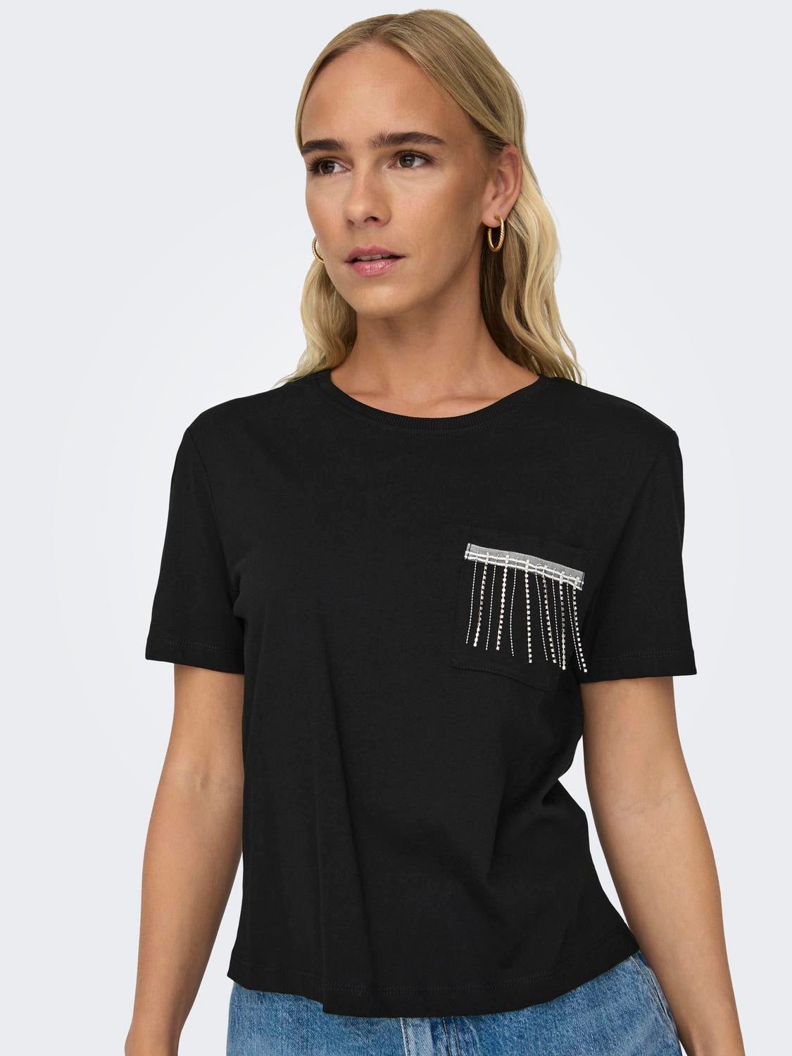 ONLRHINE T-shirt Black