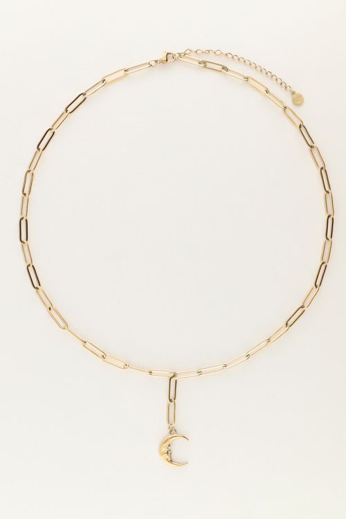 Lange schakelketting met maan