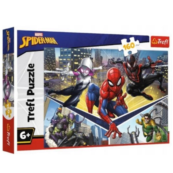 Trefl Puzzle Spiderman Marvel Trefl 6  160 Peças