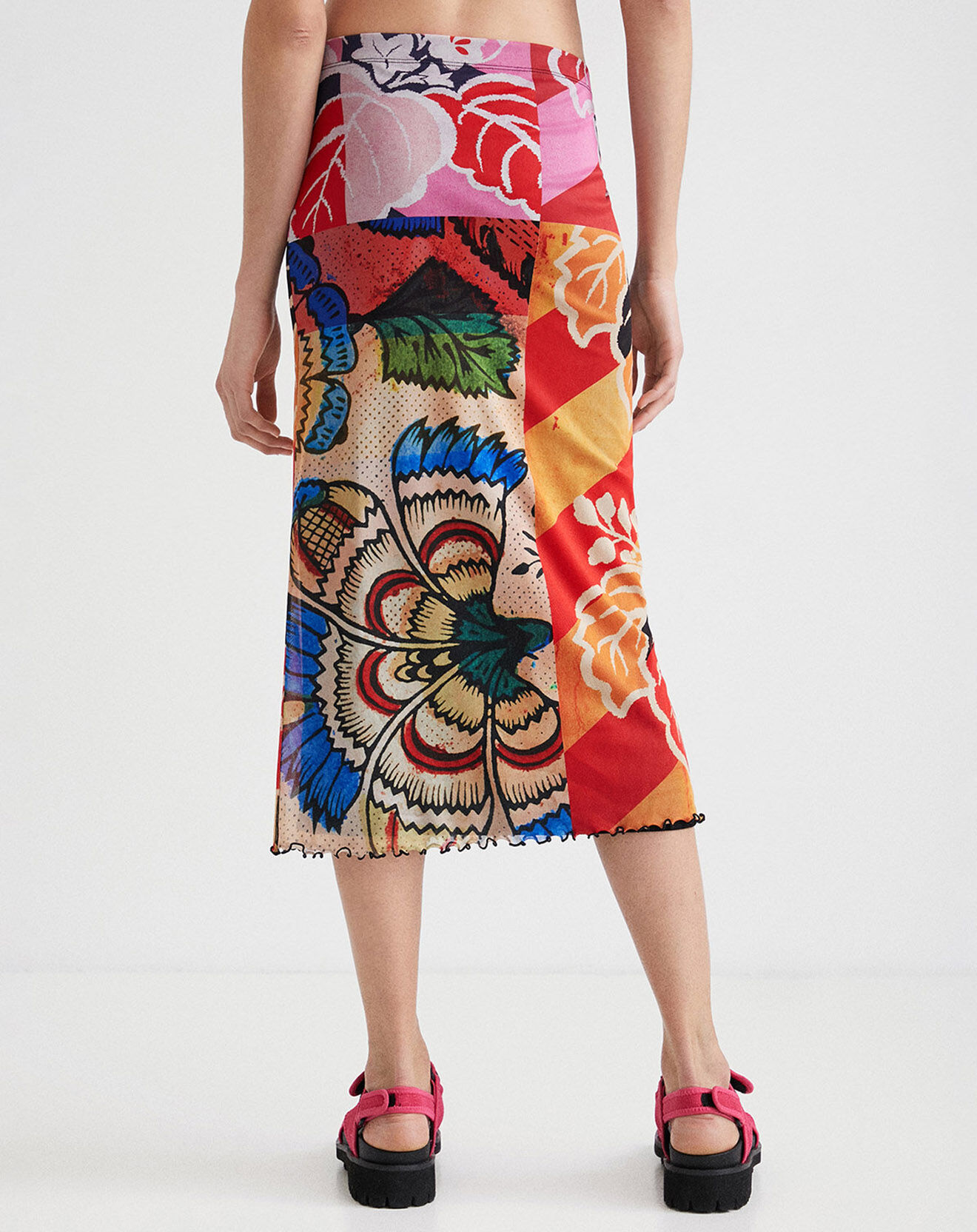 Desigual Jupe Victoire multicolore