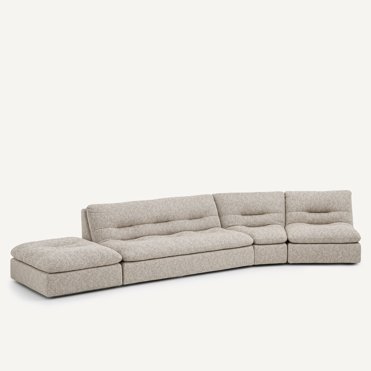 AM.PM<br>Poltrona modular em mistura de algodão, Giuliano