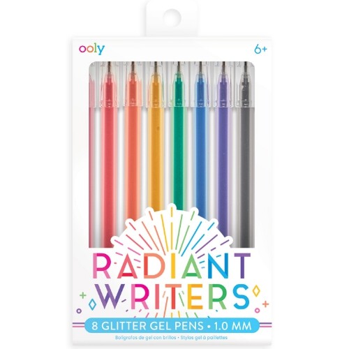 Ooly gelpennen glitter - 8st
