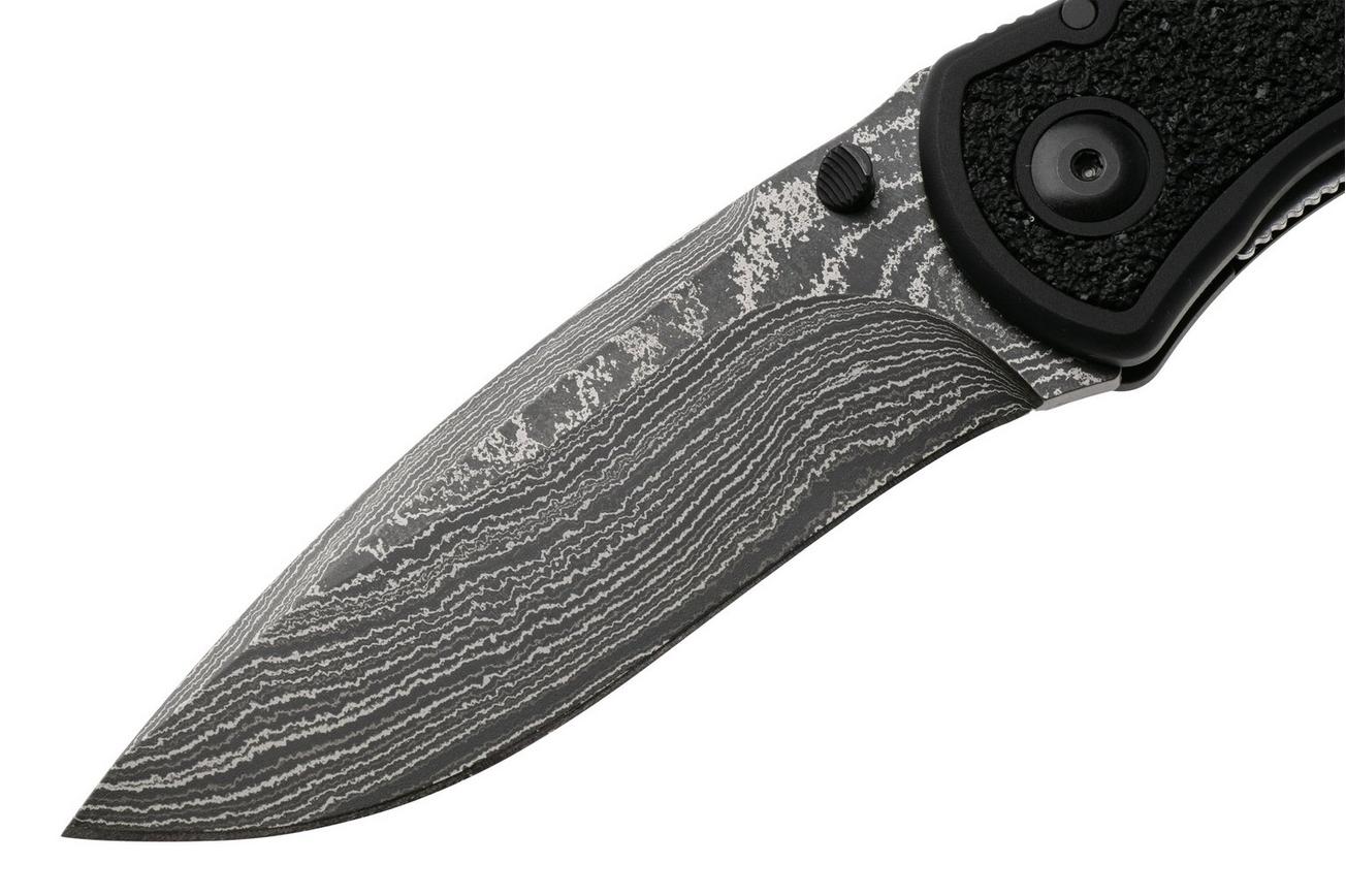 Kershaw Blur 1670BLKDAM, Damascus, Black Aluminum zakmes, Ken Onion design