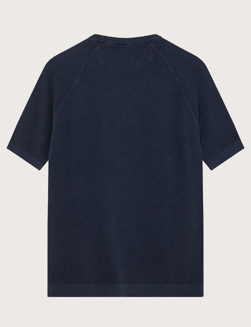 MOS MOSH T-SHIRT HOMME MANCHES COURTES GALVIN BLEU