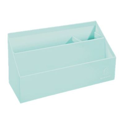 Exacompta Aquarel - Trieur vertical / porte-lettres - 3 compartiments - bleu pastel