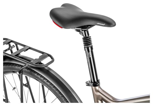 VTC Électrique Moustache Samedi 27 Xroad 3 Open Smart System Shimano Deore 10V 625 Wh 27.5'' Titane 2023