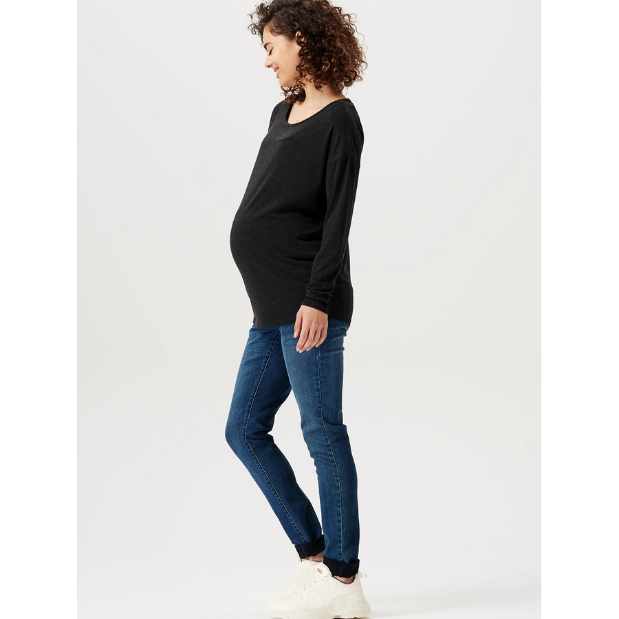 SUPERMOM Langarmshirt Bourne Black