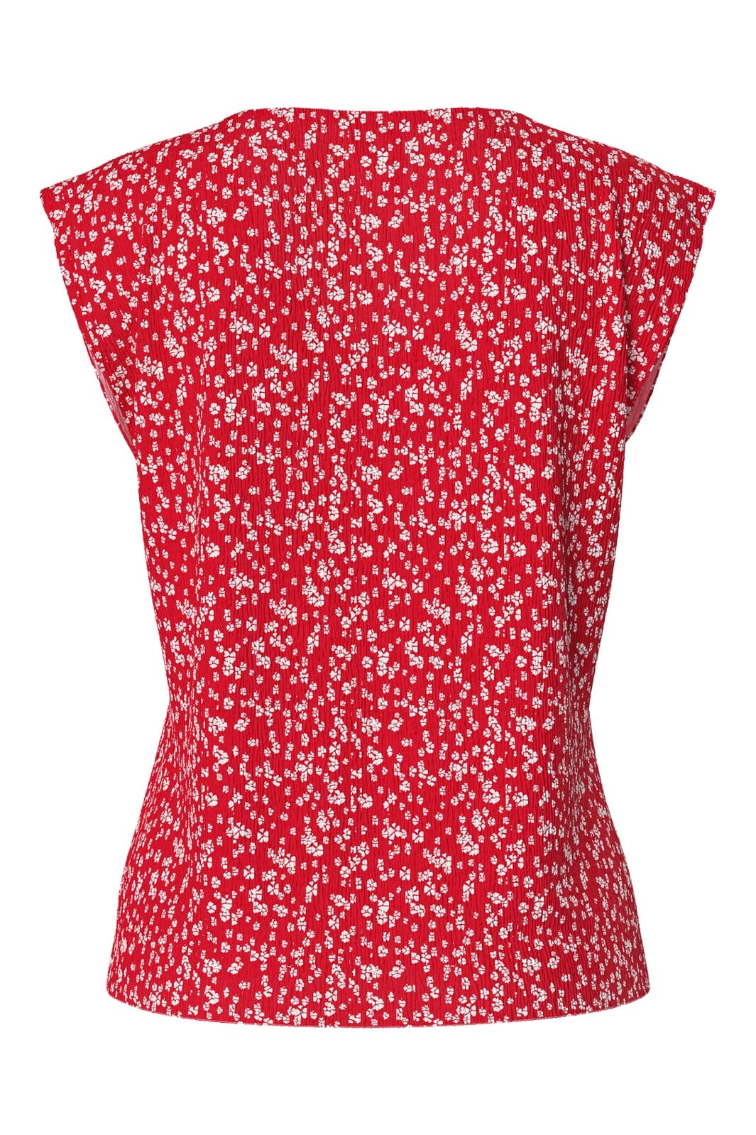 Pieces Pcflora Ss V-Neck Top