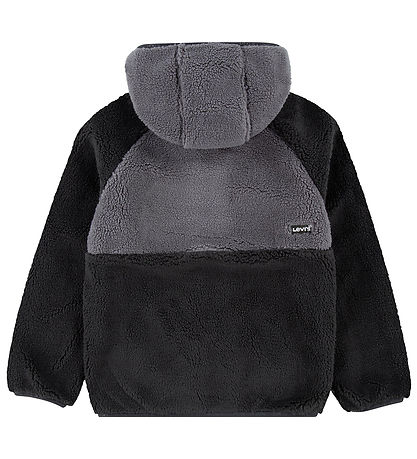 Levis Fleecejakke - Pirate Black/Gr?