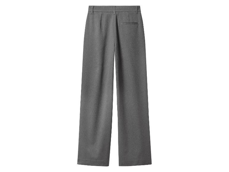 Dames flanellen broek - Wide leg
