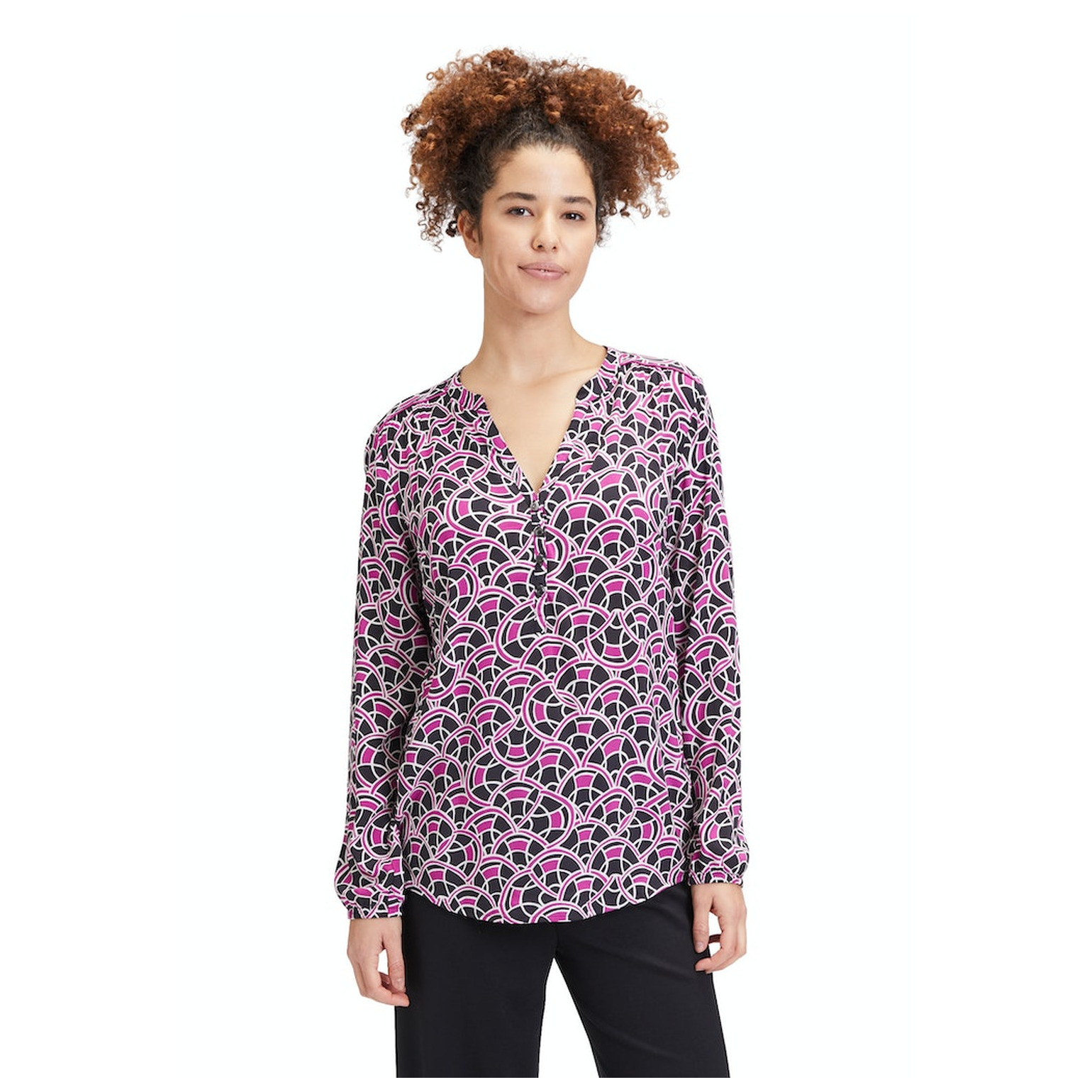 Cartoon Bluse Kurz 1/1 Arm