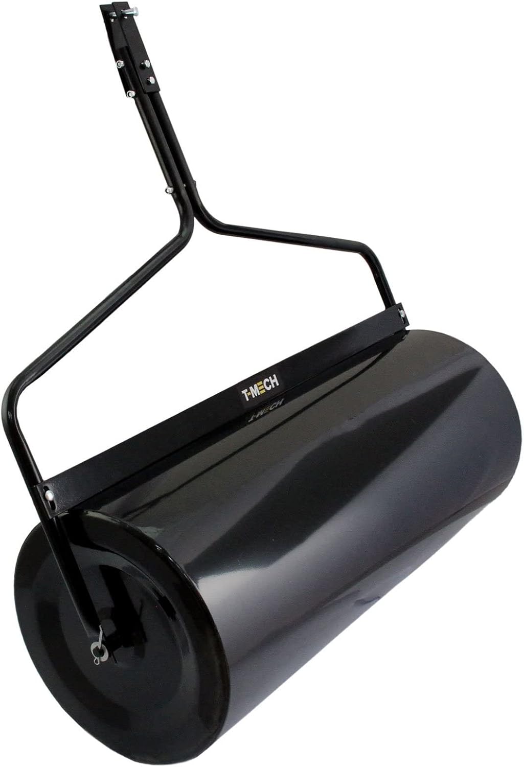 T-Mech 120L Anhängewalze Gartenrolle Rasenroller Gartenwalze Rasenwalze Bodenwalze Rasenroller Gartenroller zum Anhängen