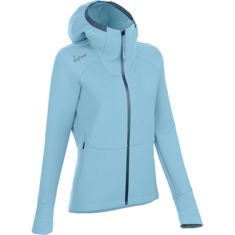LaMunt Antje Thermal Hoodie Fleecejacke Dusk Blue Damen