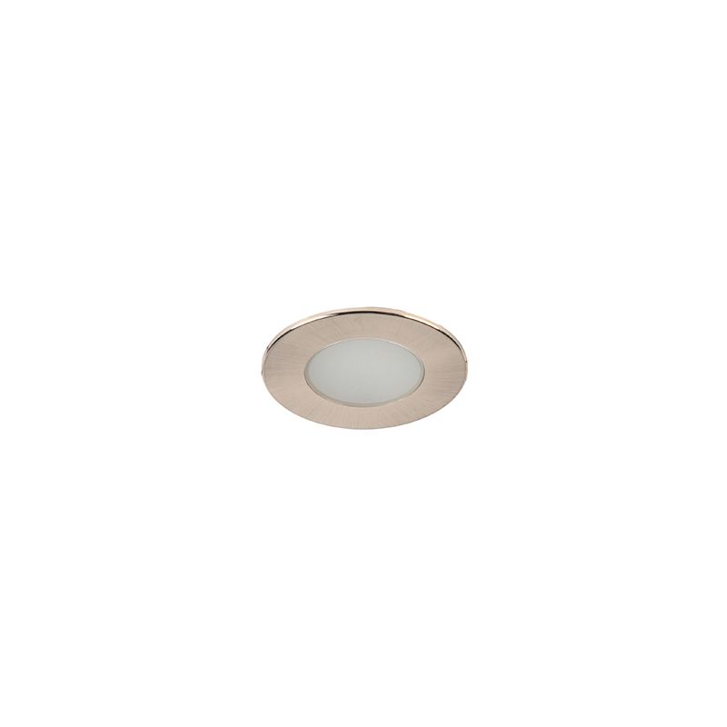 Inbouwspot rond staal incl. LED IP65 - Simply