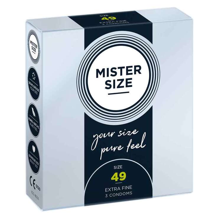 MISTER SIZE 49 Kondome, 3 St