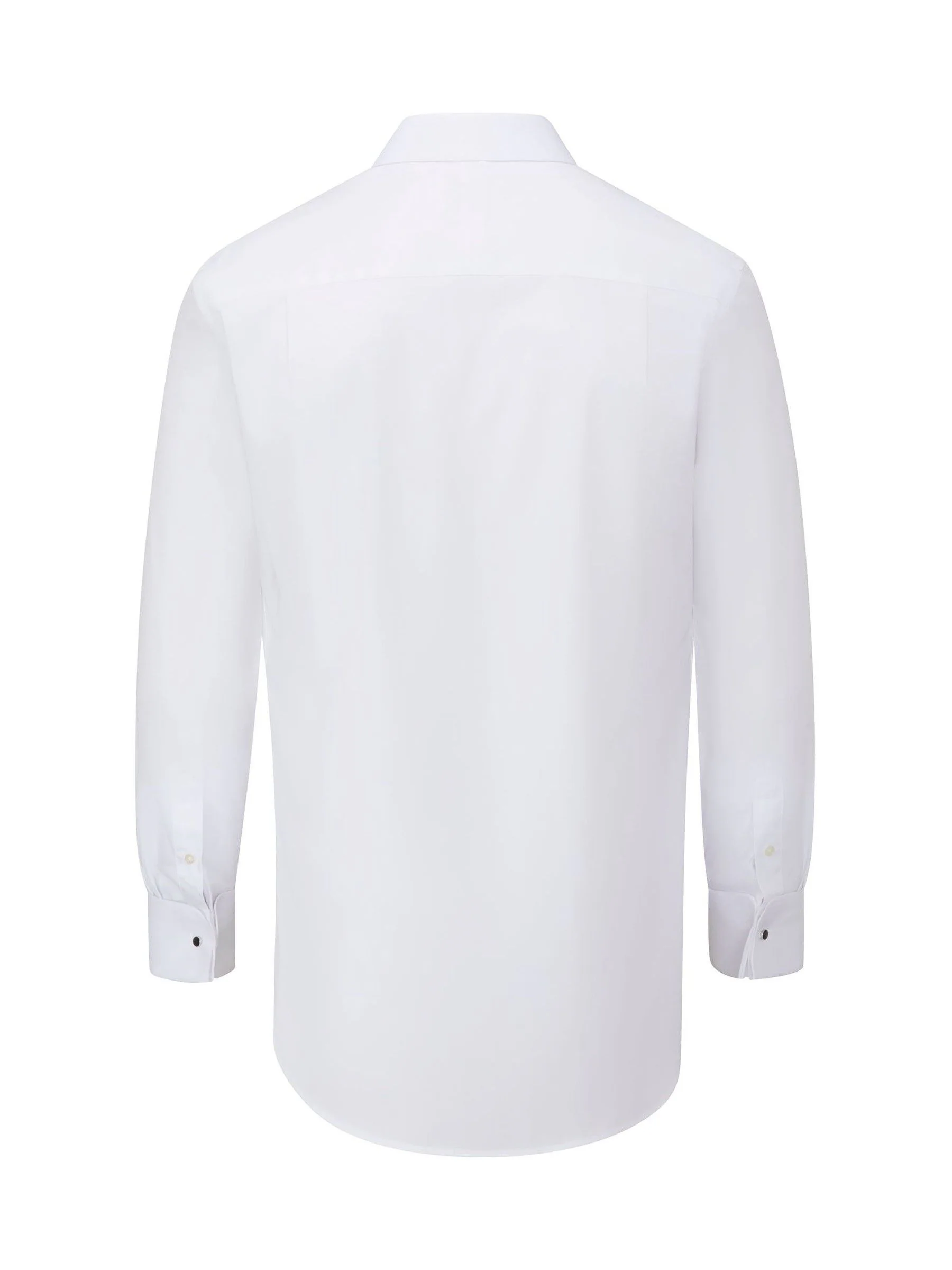 Wit - Smal - Skopes Luxury Formal Tailored Fit Dress Shirt