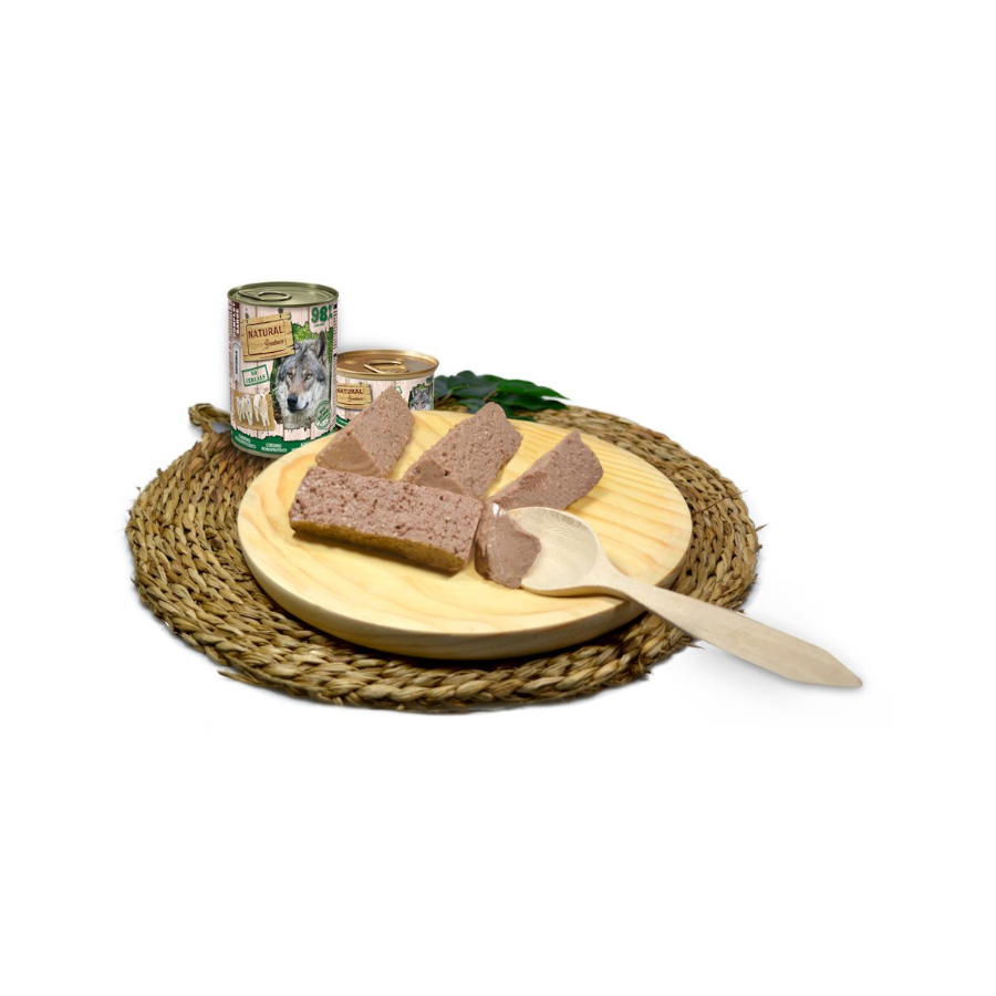 Natural Greatness Proteína Única de Cordeiro em Lata para Cães