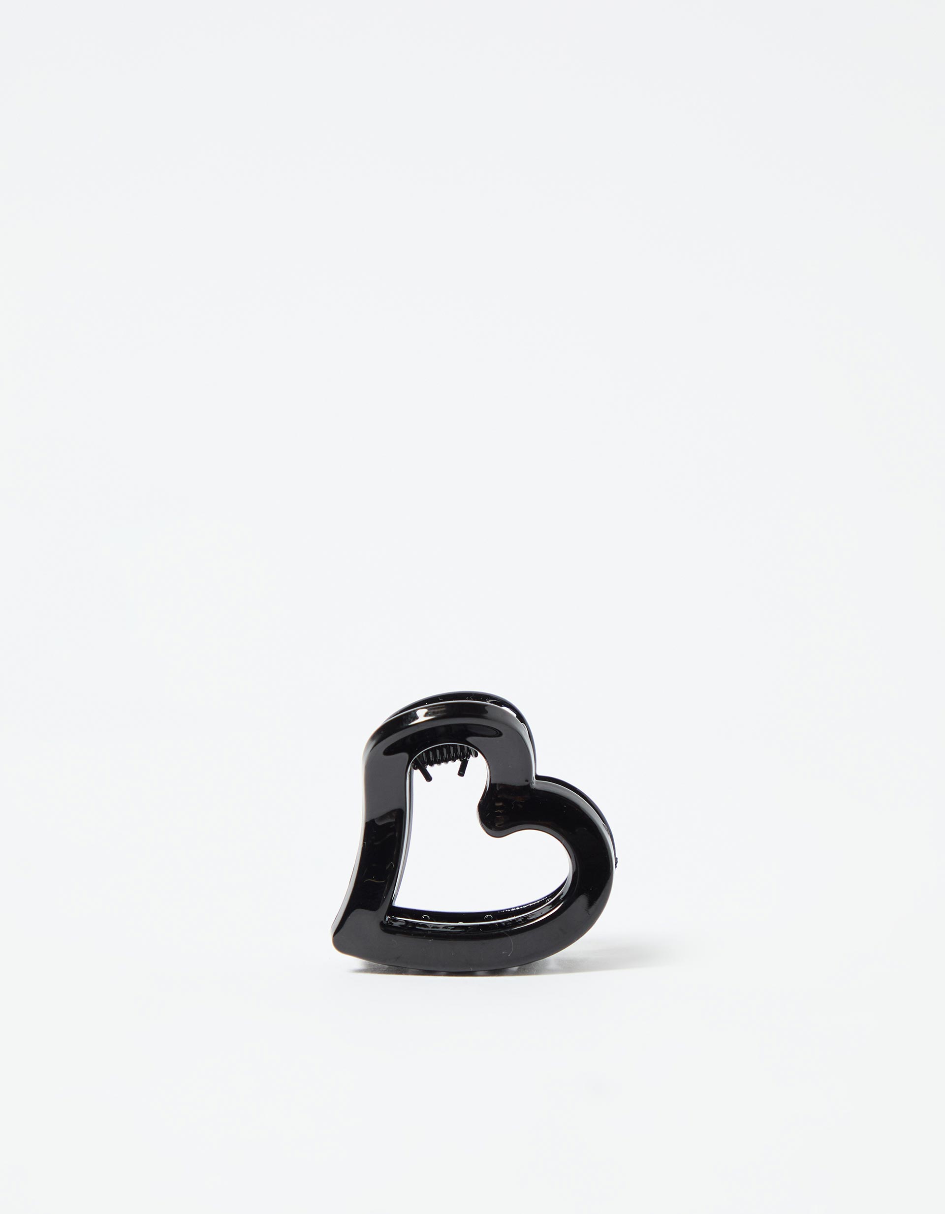 Mola de Cabelo Coração, Mulher, Preto