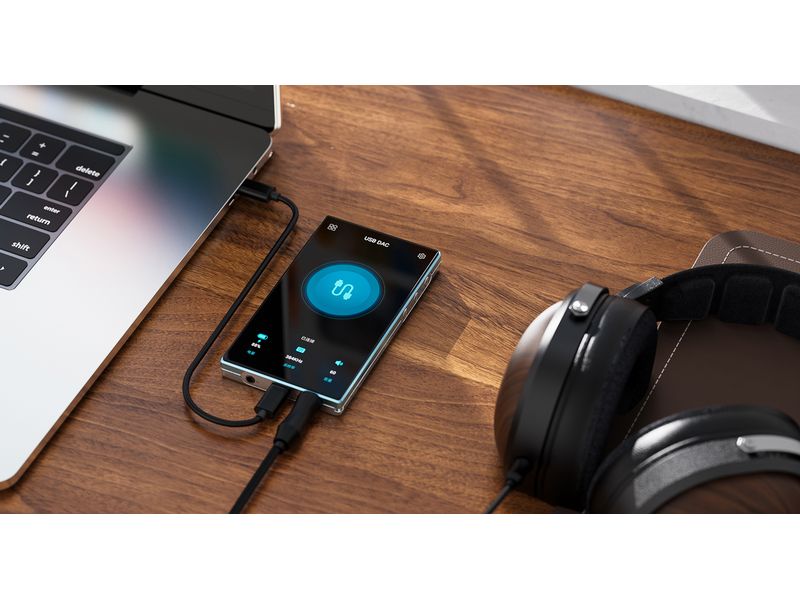 FiiO HiRes-Player JM21 Blau; Silber Portabler Hi-Res Musik-Player
