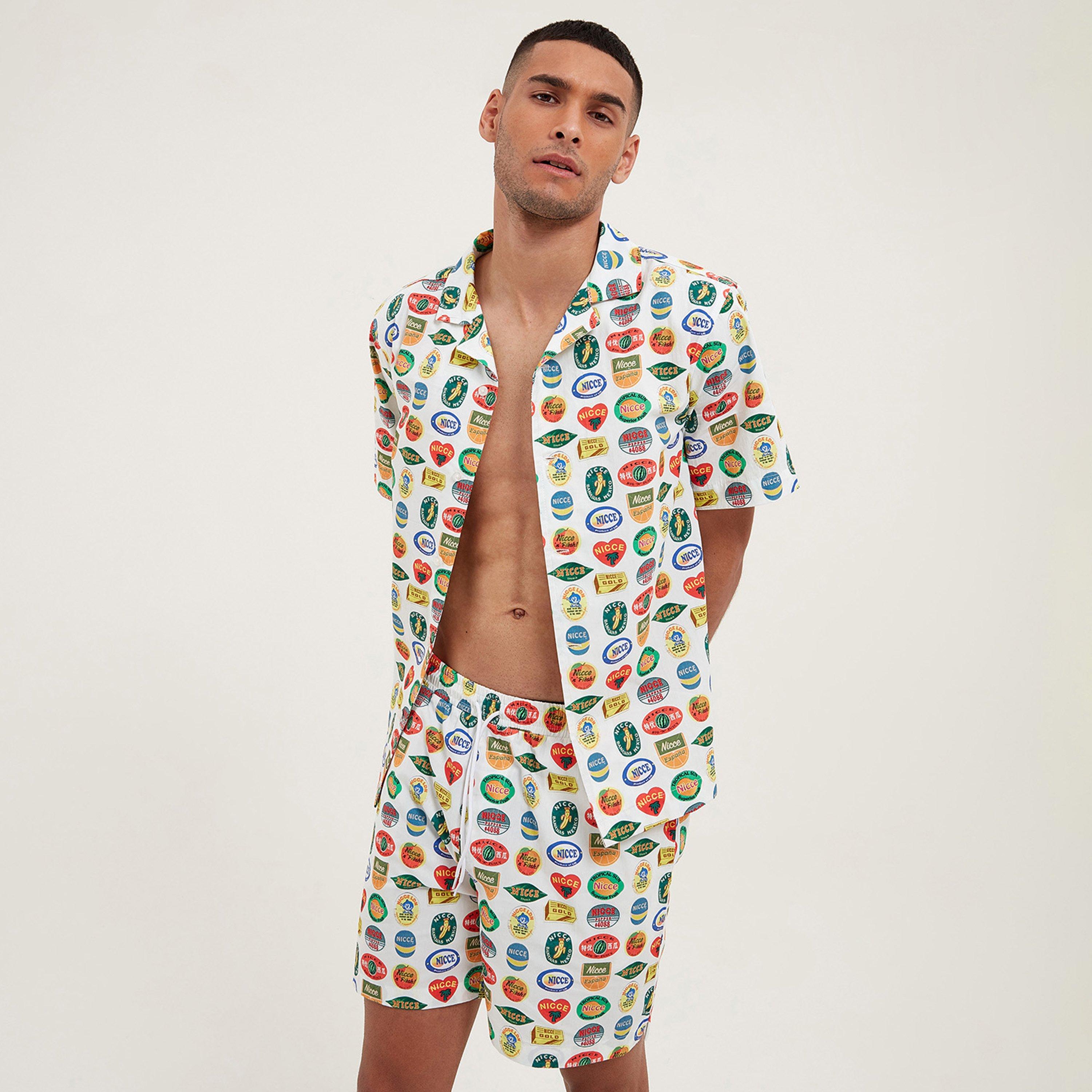 Nicce Sticker Shorts