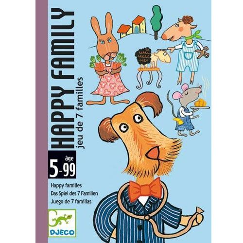 Djeco kwartet happy family DJ05115