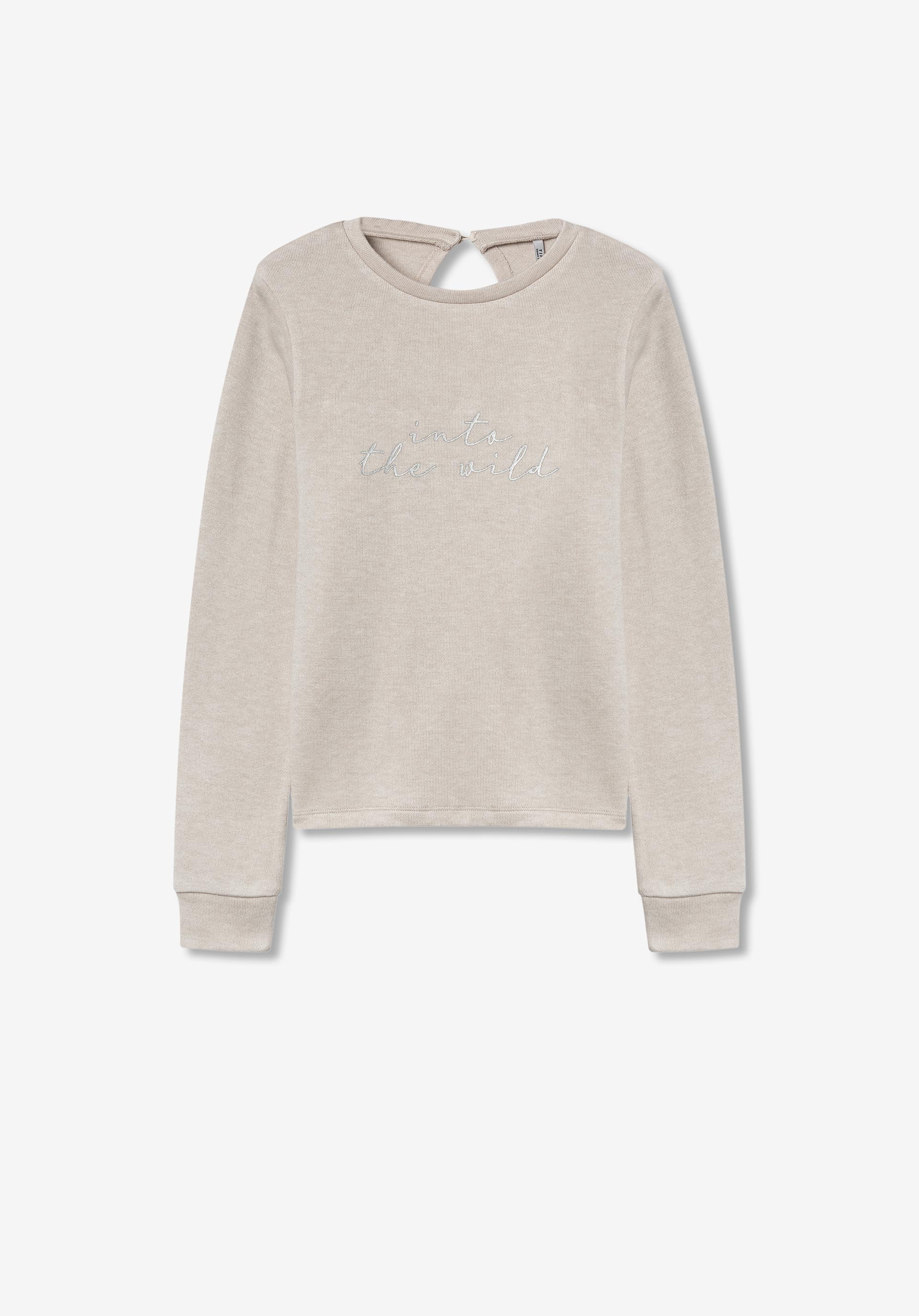 T-shirt com Abertura nas Costas