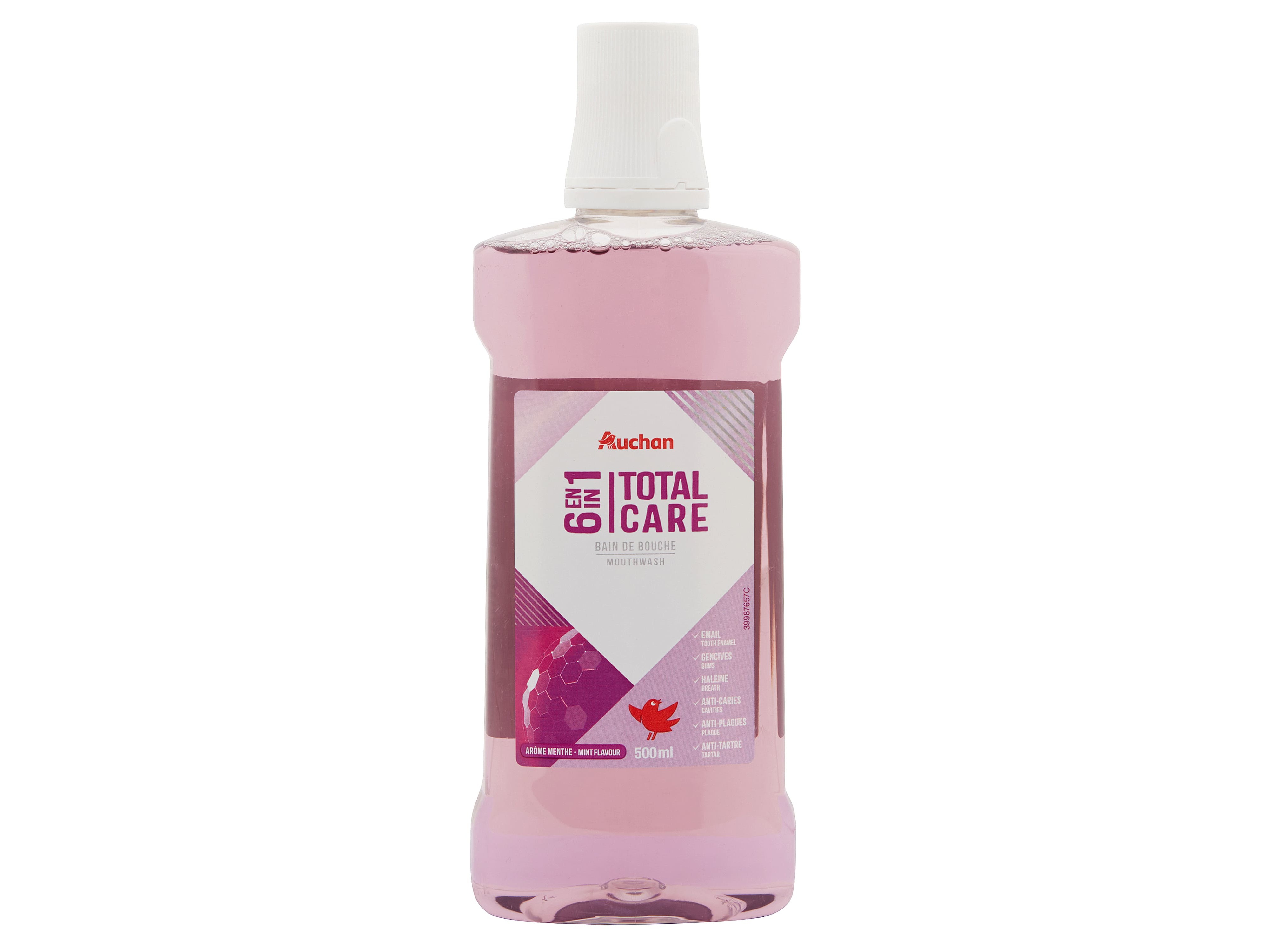 ELIXIR AUCHAN CUIDADO TOTAL 6EM1 500ML