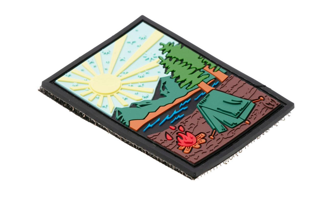 Maxpedition CAMPC Outdoor Camp 3D Morale Patch FULL COLOUR, patch