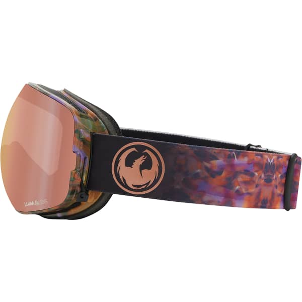 Masque de ski DRAGON X2S BONUS AMETHYST/LLROSEGOLDION+LLVIOLET