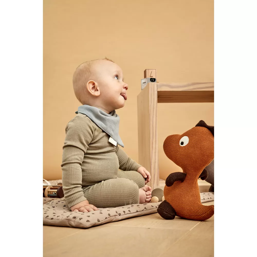 Nuuroo Andrea strikket bamse Caramel Café - 1 stk.