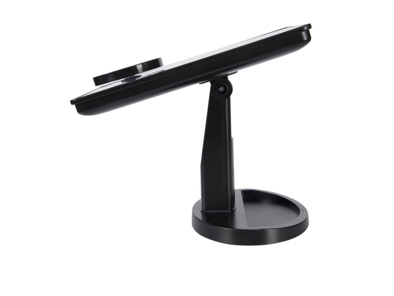 Rio Kosmetikspiegel Touch Beauty Mirror Schwarz Dimmbarer Schminkspiegel