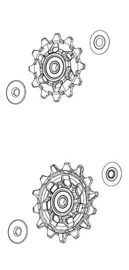 SRAM Pulley kit