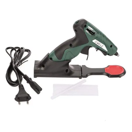 Glorex Heißklebepistole kabellos, grün 12W