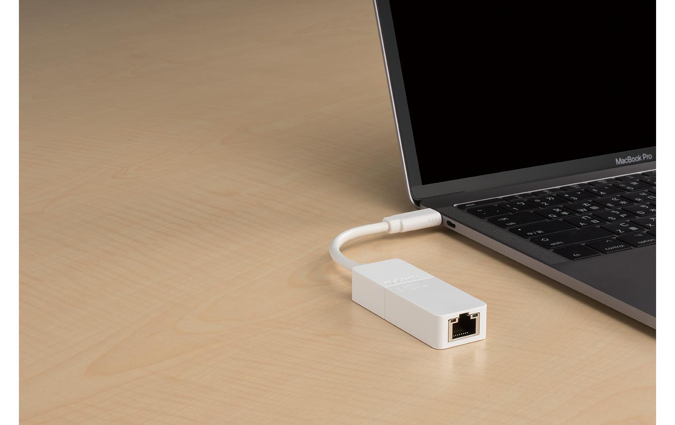 Netzwerk-Adapter DUB-E130 USB Typ-CUSB‑C Gigabit Ethernet Adapter