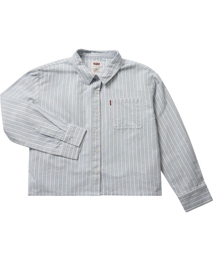 Levi's LVG MEET AND GREET STRIPED SHI Sugar swizzle