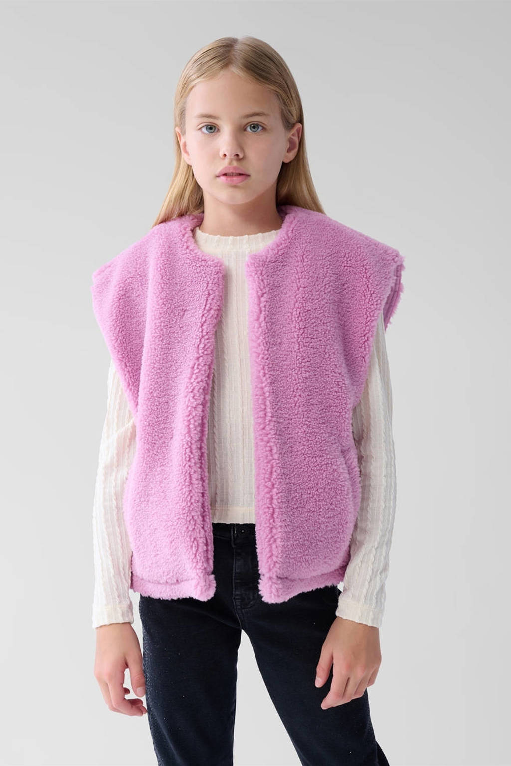 Shoeby gilet roze